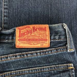 Lucky Brand Jeans. Lower rise. Beautiful and comfortable.